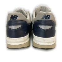 new balance ニューバランス CM1600LV レザーローカットスニーカー ネイビー Size 27.5cm 瑞穂店