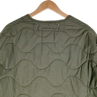 00's U.S.ARMY 米軍 キルティング フィールドライナージャケット オリーブ 8415-01-394-3836 00年製 Size L-S 福生店