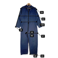COVERALLS オールインワン つなぎ ネイビー USA製 IDEAL Size L 相当 福生店