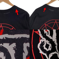 00's Slipknot スリップノット ダブルサイドプリント Tシャツ ブラック 2001コピーライト Tour Champ メキシコ製 Size L 福生店