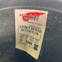 RED WING レッドウィング 2268 エンジニアブーツ ブラック USA製 US10 (28.0cm) 福生店