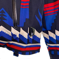 RLX RALPH LAUREN ラルフローレン ネイティブ柄 中綿 ダウンジャケット レッド ブルー ホワイト Size S 福生店