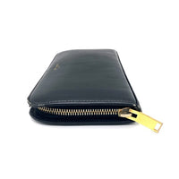 SAINT LAURENT PARIS サンローランパリ ラウンドジップ ロングウォレット 財布 ブラック※所々使用感あり 瑞穂店