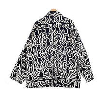 H&M エイチアンドエム Keith Hering キースヘリング コットン カバーオール ブラック ホワイト Size US XL 福生店