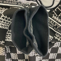 GALFY ガルフィー ビッグロゴ 総ロゴ ロンT ブラック sizeXL 瑞穂店