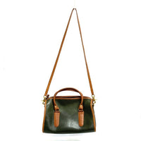 OLD COACH オールドコーチ USA製 ミニボストンバッグ 2WAY ダークグリーン 瑞穂店