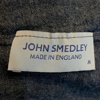 JOHN SMEDLEY ジョンスメドレー ウール タートルネックセーター グレー 薄手 Size M 福生店