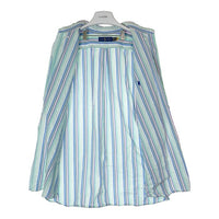 RALPH LAUREN ラルフローレン BD チェック ストライプ 半袖シャツ グリーン size2XB 瑞穂店