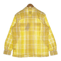 RATS ラッツ 22SS COTTON CHECK SHIRT コットン チェックシャツ イエロー 22’RS-0408 Size M 福生店