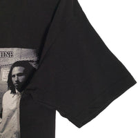 90-00's RAGE AGAINST THE MACHINE レイジアゲインストザマシーン フォトプリントTシャツ ブラック 1999コピーライト Tour Champ Size L 福生店