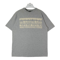 STUSSY ステューシー ラスタ トムトム プリント Tシャツ グレー sizeL 瑞穂店