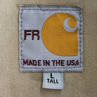 Carhartt カーハート USA製 Flame Resistant 防炎 アクティブジャケット ブラウン sizeL 瑞穂店