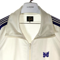 Needles ニードルス MR284 Track Jacket Poly Smooth トラックジャケット ホワイト sizeXL 瑞穂店