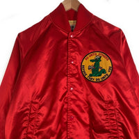 60's~ DUCK ダック スーベニアジャケット スカジャン Harley-Davidson DUCK商会 レッド Size M 福生店
