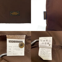 NEIGHBORHOOD ネイバーフッド 20SS CLASSIC WORK/EC-SHIRT.SS クラシック ワークシャツ 半袖 ブラウン 201TSNH-SHM12 Size XL 福生店