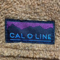 CAL O LINE キャルオーライン CL222-056 ハーフジップフリース パーカー ブラウン sizeXL 瑞穂店