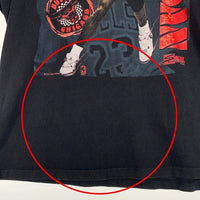 90`s MICHAEL JORDAN マイケルジョーダン プリントTシャツ ブラック AJ4 SALEM Size L 福生店