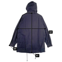 FULLCOUNT フルカウント STAND HOOD SHORT MODS COAT スタンドフード ショート モッズコート ミリタリージャケット ネイビー 2954 Size 40 福生店