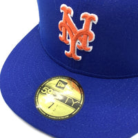 WIND AND SEA ウィンダンシー New Era ニューエラ 59FIFTY MLB ニューヨーク・メッツ ベースボールキャップ ブルー Size 7 1/2 (59.6cm) 福生店