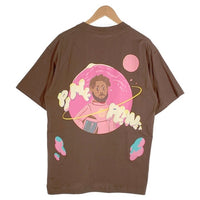 PINK SWEATS ピンクスウェッツ Pink Planet SS TEE プリントTシャツ ブラウン Size M 福生店