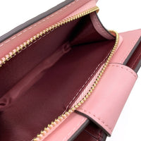 COACH コーチ CM241 ミディアム コーナー ジップ ウォレット 二つ折り財布 ピンク 福生店
