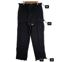 PROPPER プロッパー リップストップ カーゴパンツ コットン ブラック Size M/S 福生店