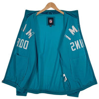NFL MIAMI Dolphins マイアミ・ドルフィンズ フルジップ トラックジャケット マリンブルー Size L 福生店