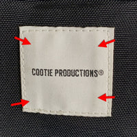 COOTIE クーティー 24AW Padded Nylon OX Work Short Coat パデッド ナイロン ワークショートコート ジャケット ブラック 中綿 オーバーサイズ Size S 福生店