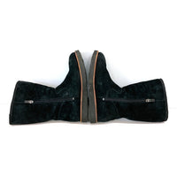 UGG アグ シープスキン ブーツ ブラック サイドファスナー 1005075 Size 24cm 瑞穂店