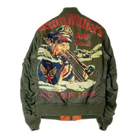 AVIREX アヴィレックス 6102062 35周年記念 Glenn Miller's AAF Band MA-1 フライトジャケット オリーブ sizeM 瑞穂店