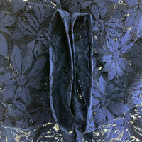 Needles ニードルズ Cabana Shirt カバナシャツ C Pe R Lace Cloth FLOWER フラワーレース 半袖 ブルー MR252 Size L 瑞穂店