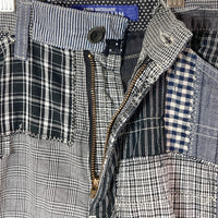 JUNYA WATANABE COMME des GARCONS MAN ジュンヤワタナベ コムデギャルソンマン WO-P044 AD2014 異素材 パッチワークパンツ グレー sizeS 瑞穂店