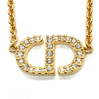 Christian Dior クリスチャンディオール N2241WOMCY 03SU PETIT CD NECKLACE ネックレス ゴールド 瑞穂店