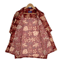 PENDLETON ペンドルトン シルク オープンカラーシャツ アロハ レッド Size L 福生店