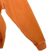 COACH コーチ HOODIE プルオーバースウェットパーカー オレンジ ウォッシュ加工 フード紐なし CF811 Size M 福生店