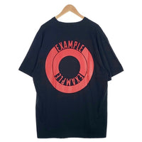 EXAMPLE エグザンプル サークルロゴプリント Tシャツ ブラック Size XXL 福生店