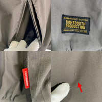 TIGHTBOOTH PRODUCTION タイトブースプロダクション ダービージャケット カップショルダー チャコールグレー Size XL 福生店