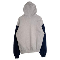 90's RUSSELL ATHLETIC ラッセルアスレチック 2トーン プルオーバースウェットパーカー グレー ネイビー USA製 Size XL 福生店