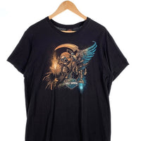 HARLEY-DAVIDSON ハーレーダビッドソン 死神 マウイ プリントTシャツ ブラック Size L 福生店