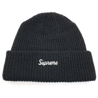 SUPREME シュプリーム 22AW Loose Gauge Beanie ルーズゲージビーニー ニット帽 ブラック 福生店