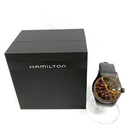 HAMILTON ハミルトン H706850 カーキ フィールド デイト 裏スケ 自動巻き ブラック 瑞穂店