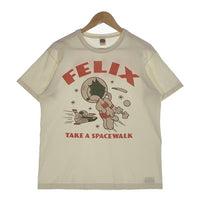 TOY'S McCOY トイズマッコイ FELIX TAKE A SPACEWALK フィリックス プリントTシャツ ホワイト Size L 福生店