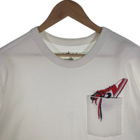 JORDAN BRAND ジョーダン AJ1 Chicago Pocket Tee シカゴポケットTシャツ ホワイト 刺繡 DO1928-100 Size L 福生店