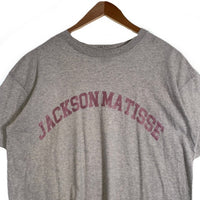 RUSSELL ATHLETIC ラッセルアスレチック JACKSON MATISSE ジャクソン マティス JM Logo Tee 半袖 Tシャツ グレー Size L 福生店