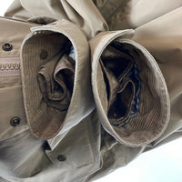 L.L.Bean エルエルビーン 80~90s USA製 襟コーデュロイ ハーフコート ベージュ sizeL 瑞穂店