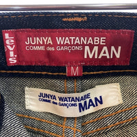 JUNYA WATANABE COMME des GARCONS MAN ジュンヤワタナベ コムデギャルソンマン Levi's リーバイス WZ-P801 AD2009 ギンガムチェック 505 デニムパンツ インディゴ sizeM 瑞穂店