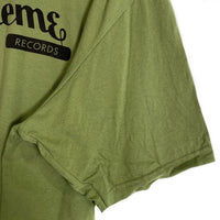 SUPREME シュプリーム 24SS Records Tee レコード プリントTシャツ モスグリーン Size XXL 福生店