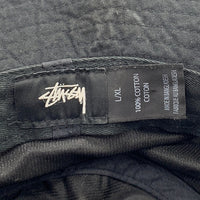STUSSY ステューシー バケットハット ブラック Size L/XL 福生店