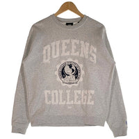 KITH キス 22AW Russell ラッセルアスレチック QUEENS COLLEGE クルーネックスウェットトレーナー アッシュグレー Size S 福生店