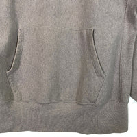 90's Champion チャンピオン リバースウィーブ プルオーバーパーカー グレー トリコ刺繡タグ USA製 Size XL 福生店